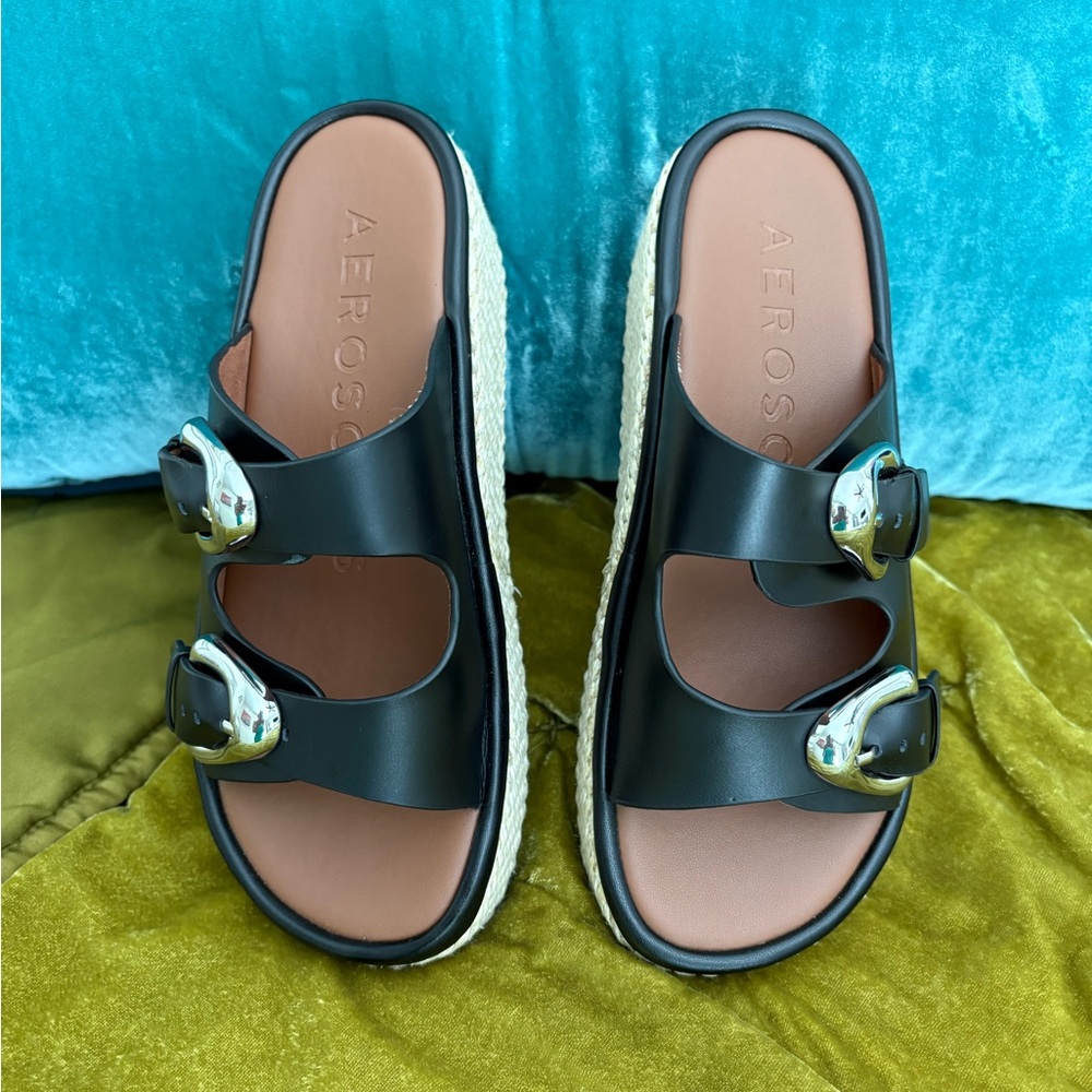 Aerosoles Black Women's Sandals